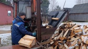 Гидравлический дровокол от трактора