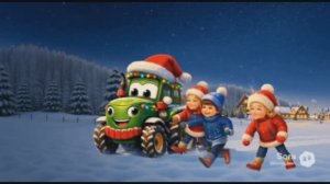 НОВОГОДНЕЕ НАСТРОЕНИЕ С ПЕСЕНКАМИ ПРО СИНИЙ ТРАКТОР!