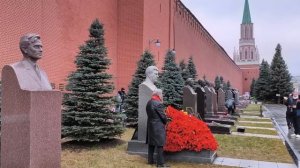 21 декабря 2025 года Акция "2 гвоздики для товарища Сталина" прошла в 31 раз (часть 4)