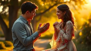 The song "I love you, I love you so much".