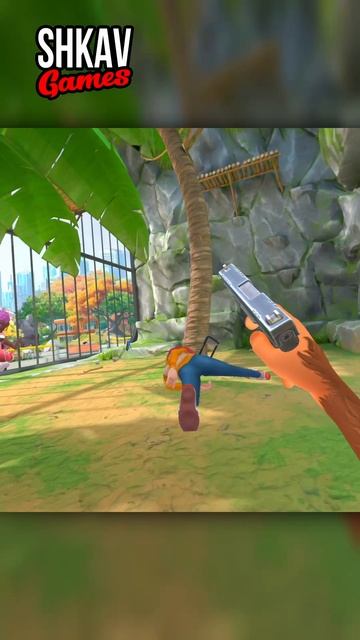 ПРИСТАЮТ К ОБЕЗЬЯНКЕ! #VR #IAmMonkey #VRигры смотреть онлайн