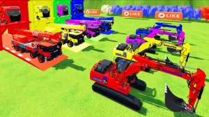 КАТАЕМСЯ ПО КРУТЫМ ТРАССАМ НА ФЕРМЕ - МУЛЬТИКИ ПРО РАЗНОЦВЕТНЫЕ ГРУЗОВИКИ И МАШИНКИ ДЛЯ ДЕТЕЙ 🚜 #6