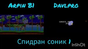 Спидран с Арпин В1 по Соник 1 (да я немного записать закончил в конце простите)