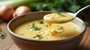 Зимний луковый суп-пюре 🥘🧅