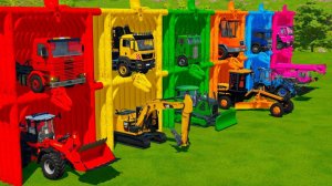 Машинки летают и прыгают! Развивающие мультики Машины помощники. Мультфильмы про машинки