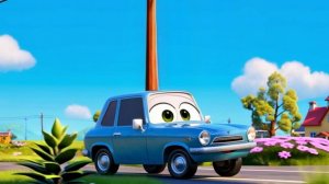 Машинки и цветы: весенние приключения мультик