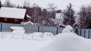 сибирский огород,борьба со снегом