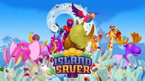 ISLAND SAVER (ОСТРОВ УБОРКИ) ПРИБИРАЕМ ЗА ПИТОМЦАМИ🐵🐽🦍