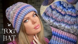 Тренд! Роскошная ШАПКА с отворотом!  Так вы еще ТОЧНО не вязали!  Amazing knitting hat