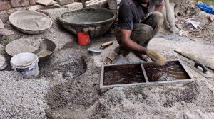 Легкое изготовление тротуарной плитки