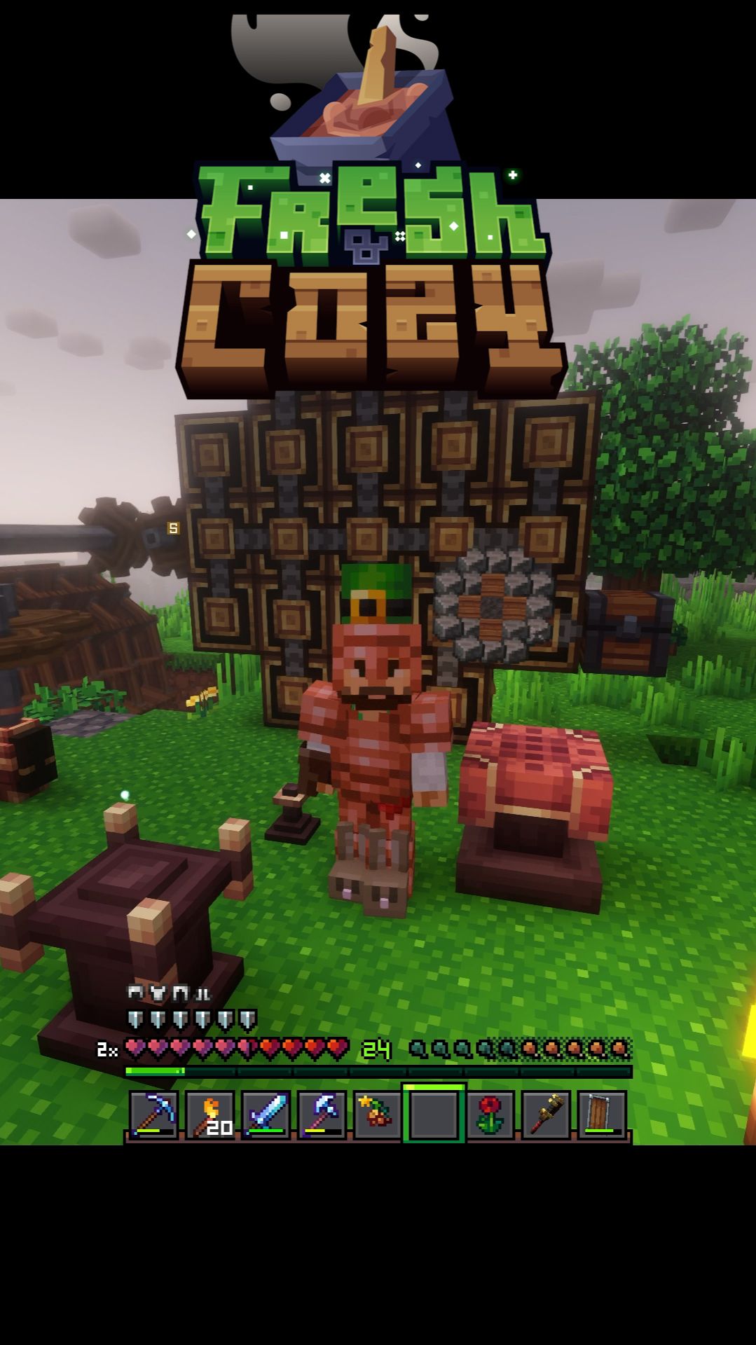 Шайтан машина заработала и я создал Жернова mod Create №23 #minecraft #100days смотреть онлайн