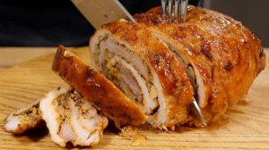 👑 КОРОЛЕВСКИЙ МЯСНОЙ РУЛЕТ (СЕКРЕТ СОЧНОСТИ!) | Лучшее Блюдо на Новый Год и Рождество 🎄