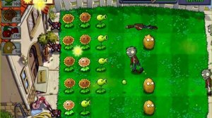 растения против зомби 1.1мир.4уровень.