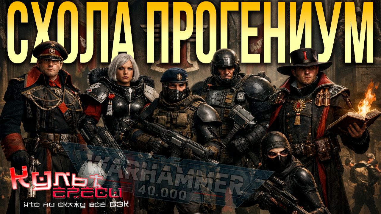 СХОЛА ПРОГЕНИУМ - КУЗНИЦА ЭЛИТНЫХ КАДРОВ WARHAMMER 40000 смотреть онлайн