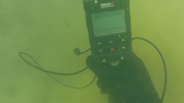 Работаю с Deus 2 под водой