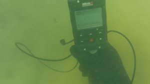 Работаю с Deus 2 под водой