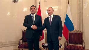 Владимир Путин провел встречу с коллегами из Киргизии и Белоруссии.