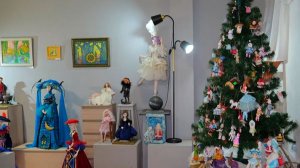 В галерее Земфиры Дзиовой открылась новогодняя выставка