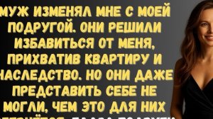 Муж Изменял Мне с Моей Подругой, они решили избавиться от меня........