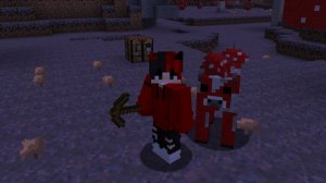 играем в майн НО МИР СТАЛ МУХОМОРНЫМ и играем в мир пустынный