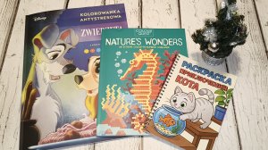 Распаковка  и обзор новых раскрасок.