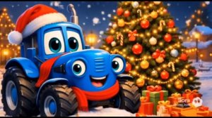 Песня про СИТНИЙ ТРАКТОР И ЗЕЛЕНЫЙ ТРАКТОР! НОВОГОДНИЕ ПЕСЕНКИ!