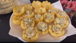 Закуска с картошкой!