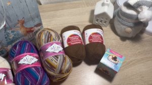 Получила подарок от Алены за участие в СП «Носочки с Таней 2025»❤️😍🌟