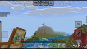 Стройка большого железного маяка 300*300 блоков (3 часть) +1 час АФК на ферме железа|Денис Майнкраф|