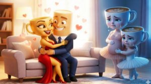 Тунг Тунг Сахур выгнал Балерину Капучину с малышом под дождь.