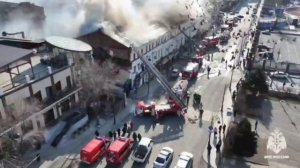 Пожар во Владивостоке