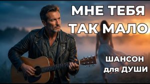Мне тебя так мало | ШАНСОН о ЛЮБВИ!