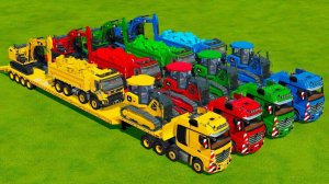 Мультики про машинки - Большие машины - Тяжелые грузовики - Сборник - Мультики для детей