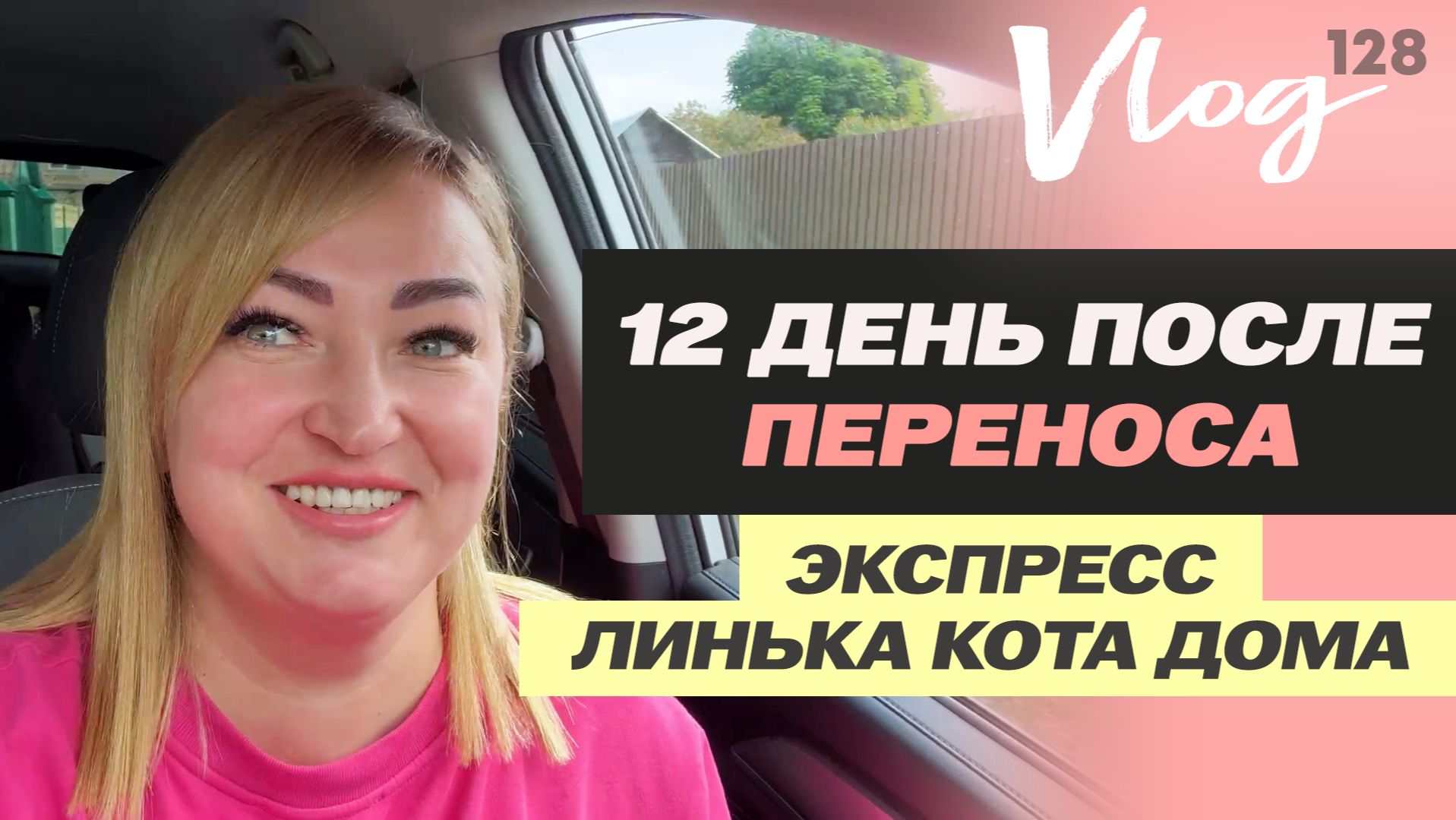 ЭКО. 12 ДПП // ХГЧ // Самочувствие // Борьба с шерстью дома