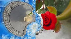 Картины Розы на Снегу в Ледяной Галерее 3 от Киностудии Мудрого Кота Тимофея!