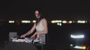 LYONA Dj set with Tesla Cybertruck (Adriatique, Vintage Culture, Adam Ten, Goom Gum)