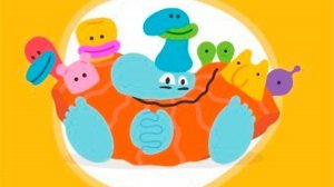 Мультфильм Собираем Картинки   Весело с Боро Бородо Часть  1