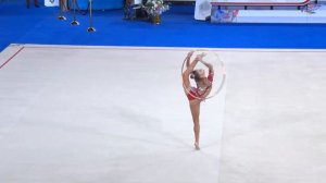 Арина Аверина. Обруч. Всероссийская спартакиада 2022