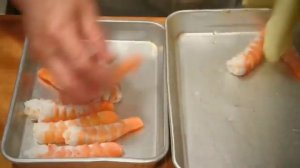 КРЕВЕТКИ Морские Обработка и Приготовление ЯПОНИЯ Морепродукты Full-HDmp4