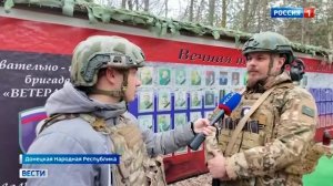 О боевом пути бойцов — в репортаже Даниила Зарецкого в федеральном эфире телеканала