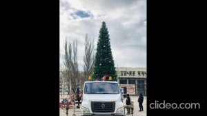 Город Красноперекопск засверкал новогодними огнями!