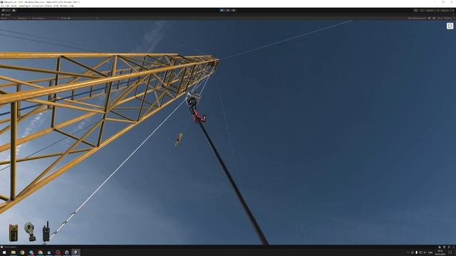 Имитация процесса спуско-подъемных операций