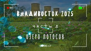 Долина Лотосов, г. Артем. Бухта Рында, Остров Русский. Владивосток 2025.