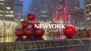 4K🇺🇸White_Christmas_in_New_York_City🎄☃️_First_Big_SNOWFALL_in_NYC❄️NYC