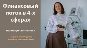 Финансовый поток в четырех сферах: Доходы, Расходы, Накопления,  Долги