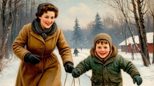 Мама! глянь-ка из окошка…( А. Фет).