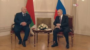 Лукашенко на встрече с Путиным назвал Прямую линию смелым мероприятием