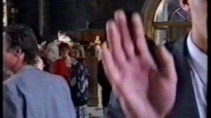 свадьба и венчание четы Гуревич 1995 год