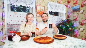 ДЕРЕВЕНСКИЕ ЖИТЕЛИ ГОТОВЯТСЯ К НОВОМУ ГОДУ  НАРЯДИЛИ ИЗБУ К ПРАЗДНИКАМ  ТРАДИЦИОННЫЕ ПИРОГИ В ПЕЧИ