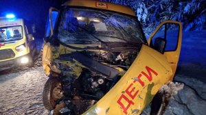 14 человек пострадали в ДТП со школьным автобусом в Удмуртии